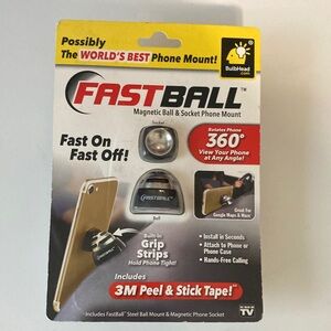 Fastball Magnetic Phone Holder - Silver